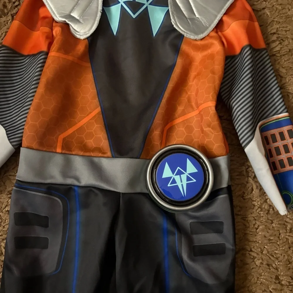 Disney Junior 2T Toddler Miles from Tomorrowland Halloween Costume Silver Orange